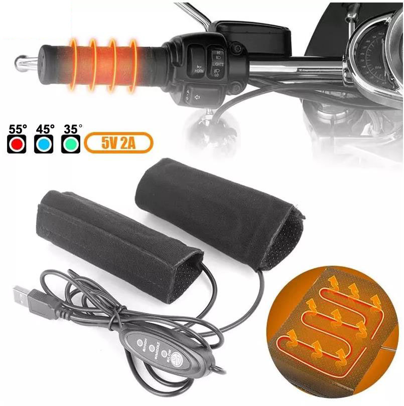 Handlebar Grip Heated - 5 В 2 А мотоциклетные ручки