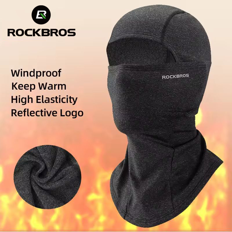 Motorcycle Gear For Woman - ROCKBROS Зимняя теплая балаклава для женщин